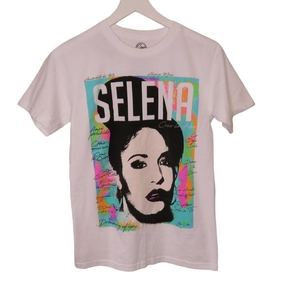 Selena Graphic T Shirt Band Tee - Women's Small - Picture 1 of 5